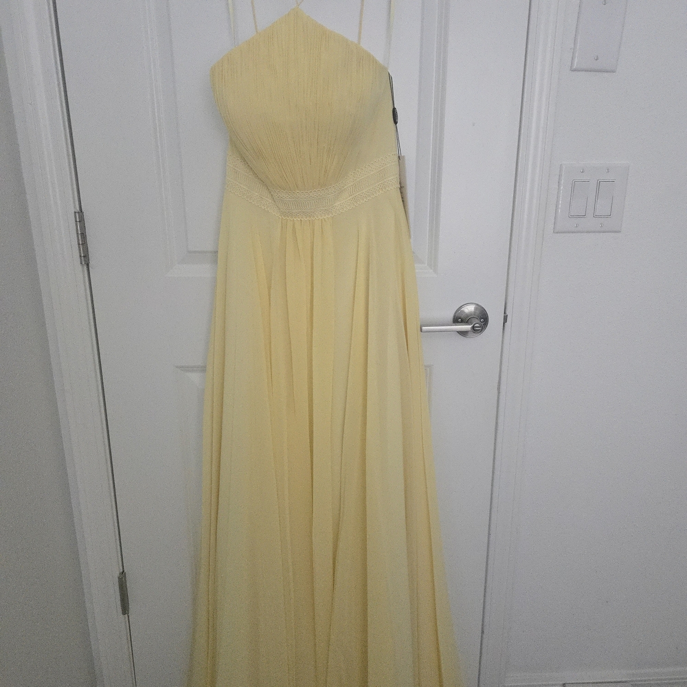 Elegant Yellow Dress